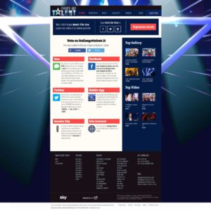 Sky - Italia's got talent 2015-2016 - Web voting