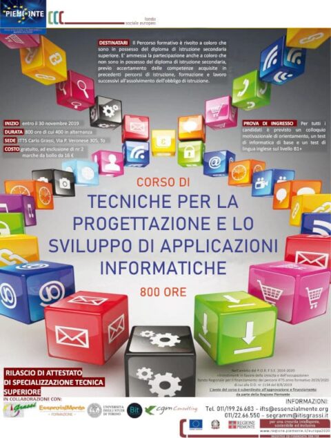 TECNICHE PER LA PROGETTAZIONE E LO SVILUPPO DI APPLICAZIONI INFORMATICHE
