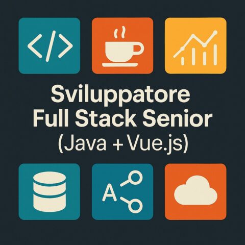 Senior Full Stack Developer Java + Vue.js Milano Full Remote