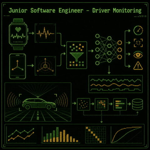 junior software engineer driver monitoring
