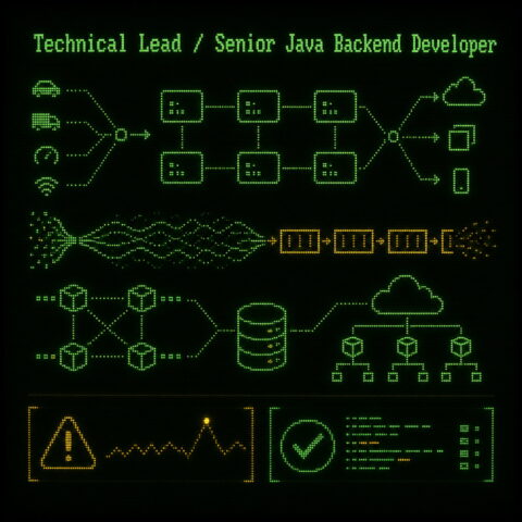 technical lead senior java backend developer automotive